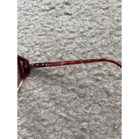 Vintage 80s retro Christian Dior Optyl oversized bronze red sunglasses 2498 62/1 - Picture 5 of 9